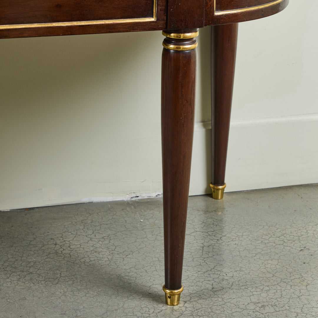 Vintage CustomMade Mahogany Sideboard w/ 22k Detailing