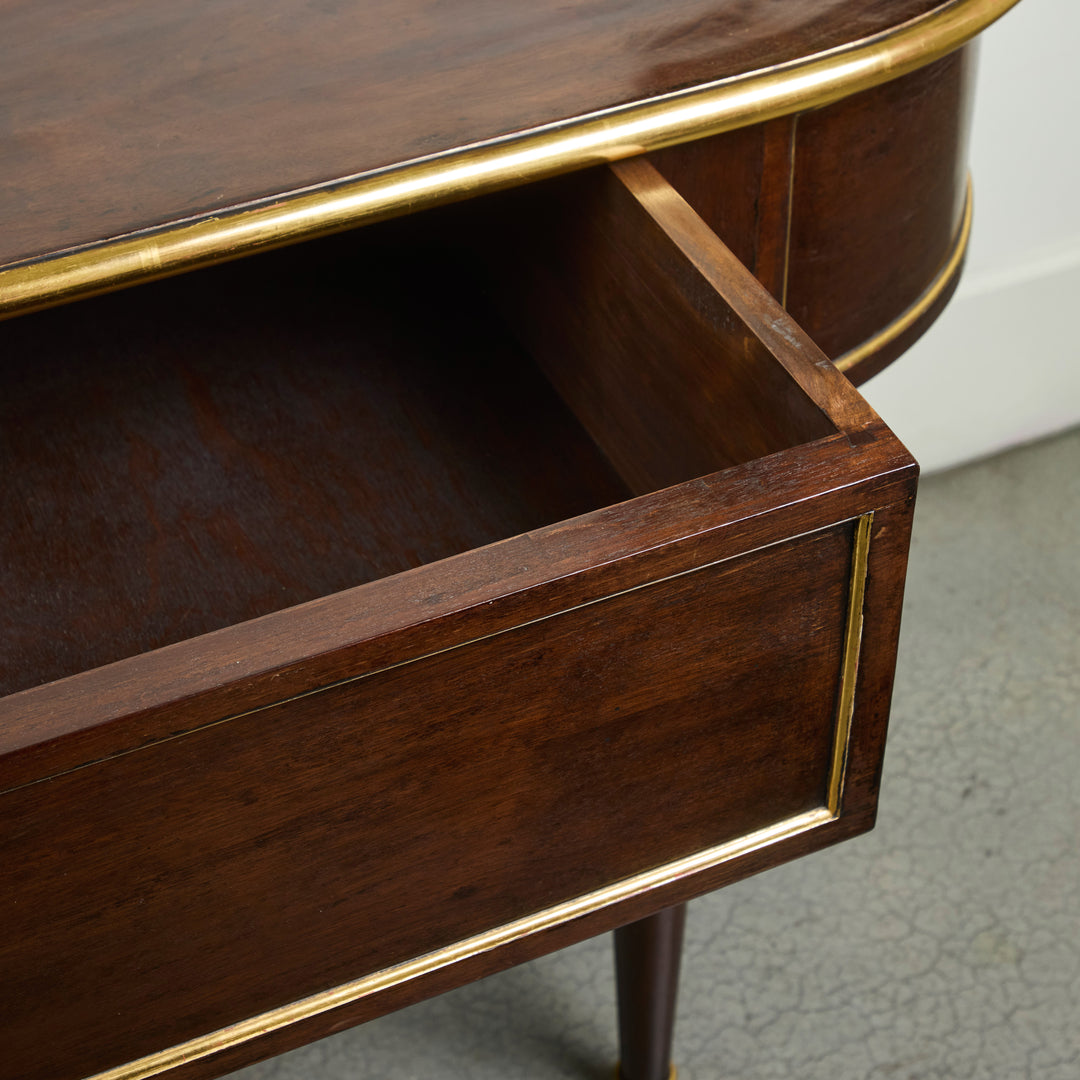 Vintage CustomMade Mahogany Sideboard w/ 22k Detailing