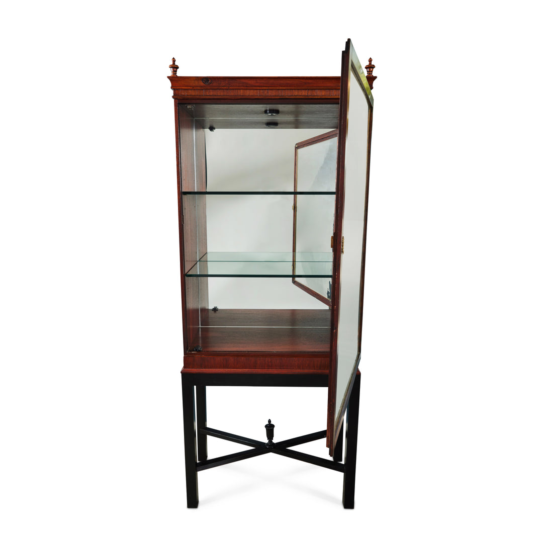Vintage Mahogany Display Cabinet