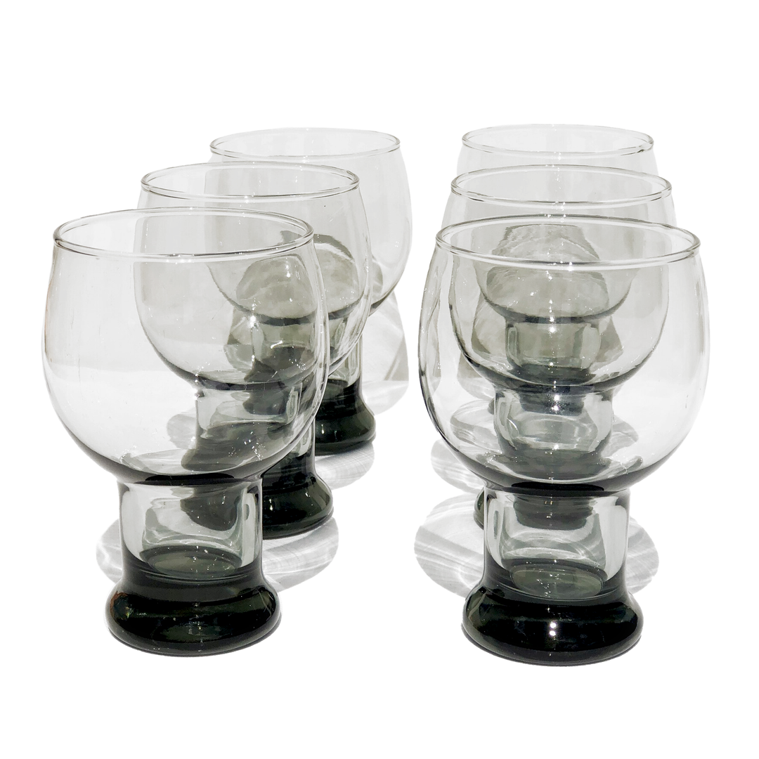 Century Glasses grey, 6oz - Set of 2 – Sprout Home