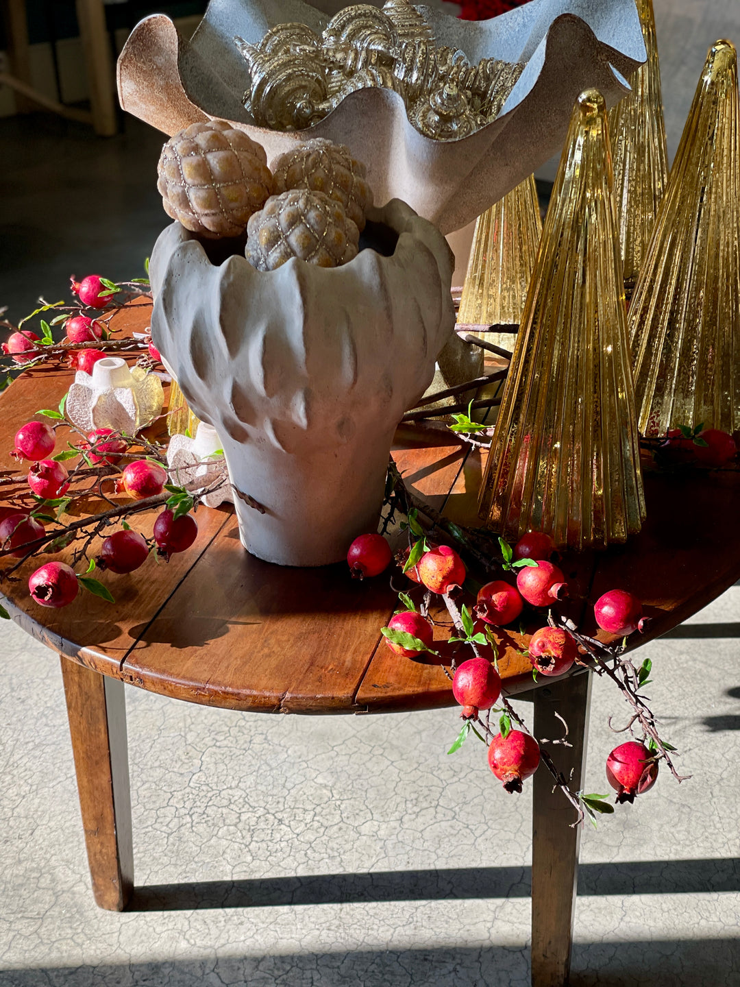 31.5" Pomegranate Branch