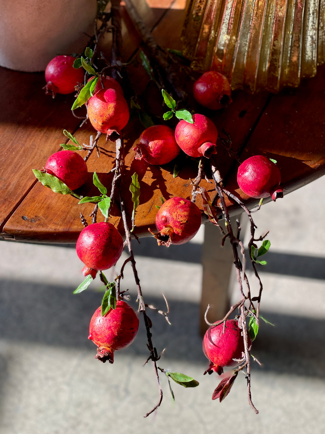 31.5" Pomegranate Branch