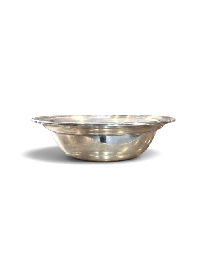 Vintage Sterling Silver Bowl w/ Monogrammed Center