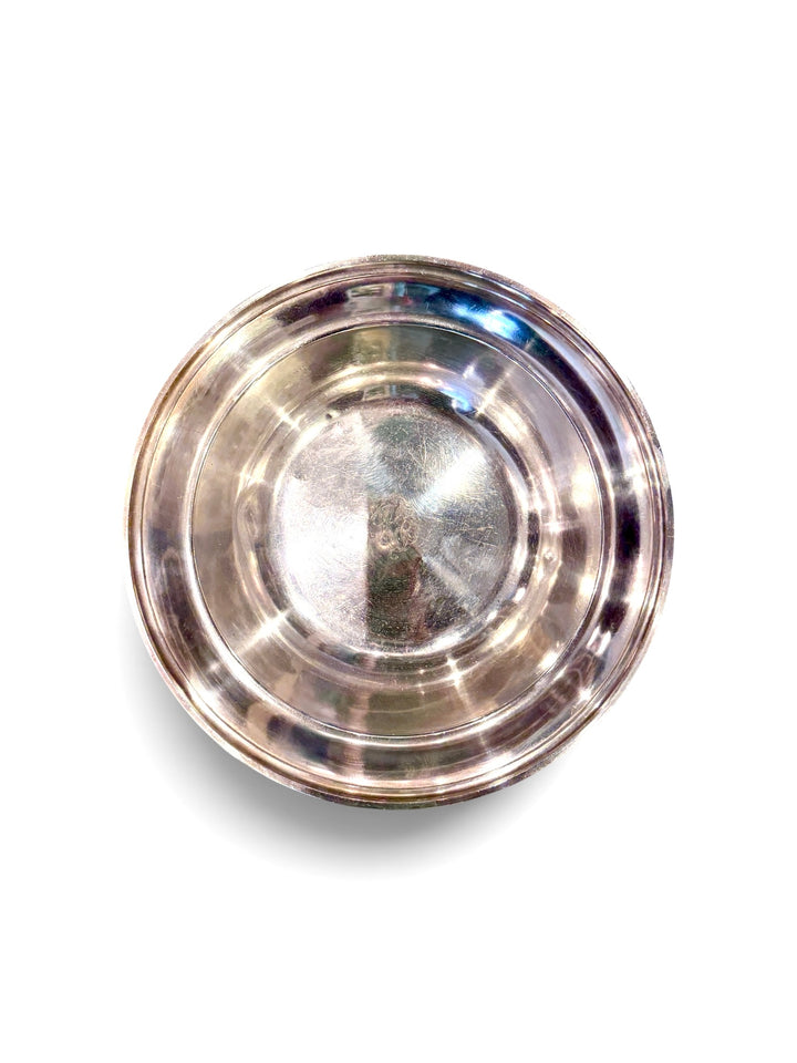 Vintage Sterling Silver Bowl w/ Monogrammed Center