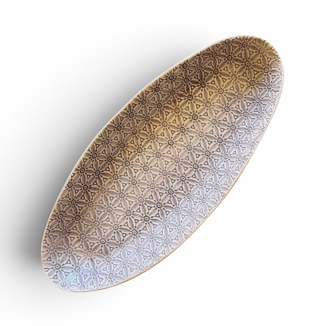 Wonki Ware - Bamboo Platter | Aubergine | M - A