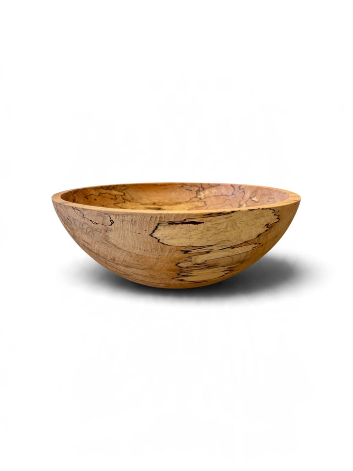 Spencer Peterman - Classic Spalted Ambrosia Maple Bowl | A | 15"