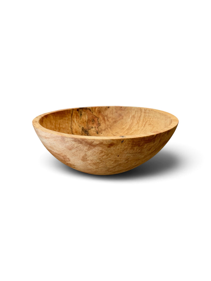 Spencer Peterman - Classic Spalted Ambrosia Maple Bowl | B | 13"