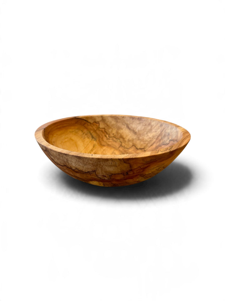 Spencer Peterman - Classic Spalted Ambrosia Maple Bowl  | 10" | D