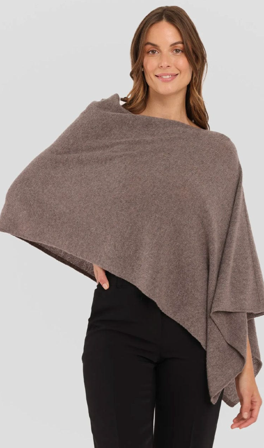 Claudia Nichole - Cashmere Topper in Portobello