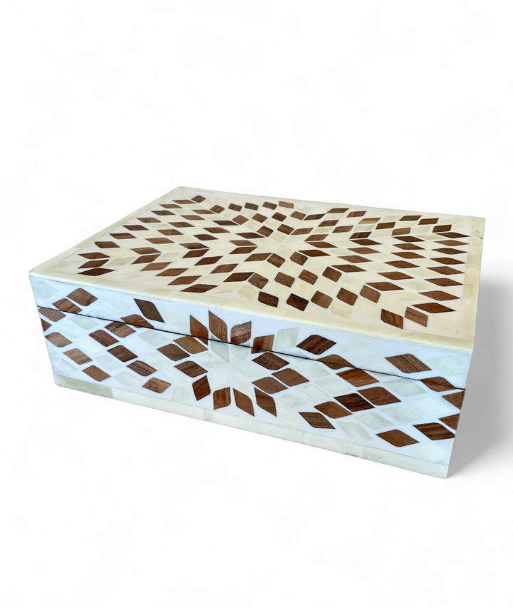 Raffles Hinged Covered Box | L