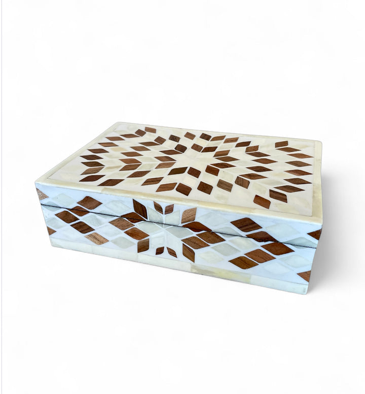 Raffles Hinged Covered Box | M