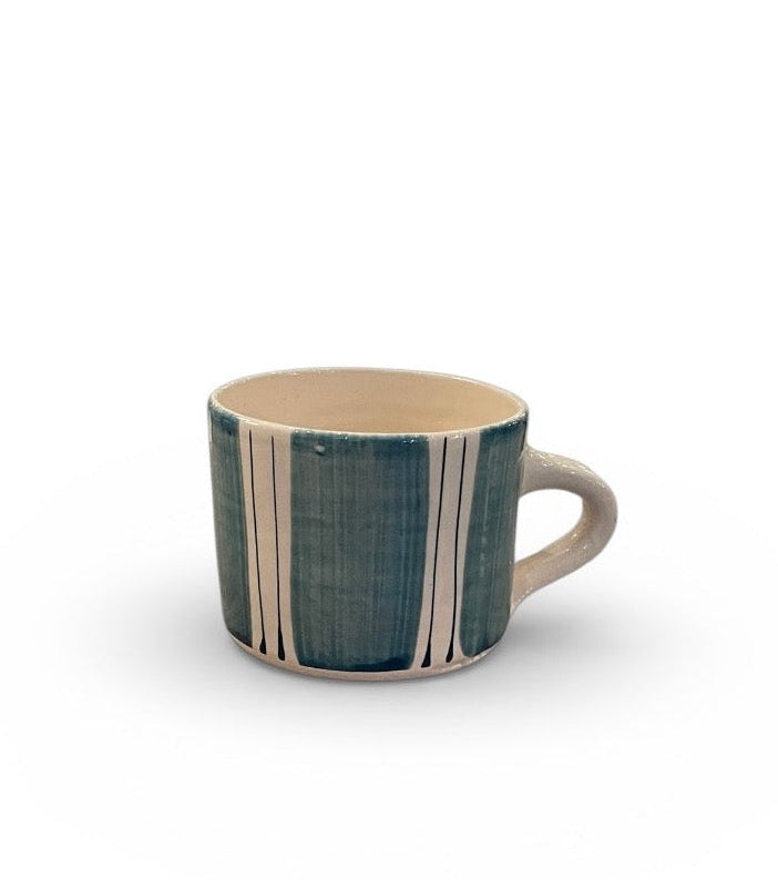 Wonki Ware - Banded Squat Mug | Marine