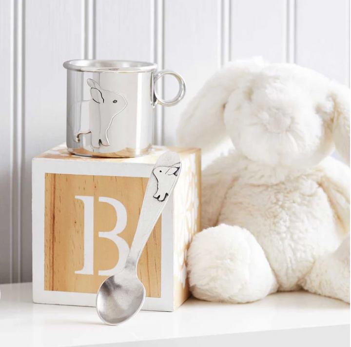 beehive handmade - Pewter Baby Cup | Rabbit