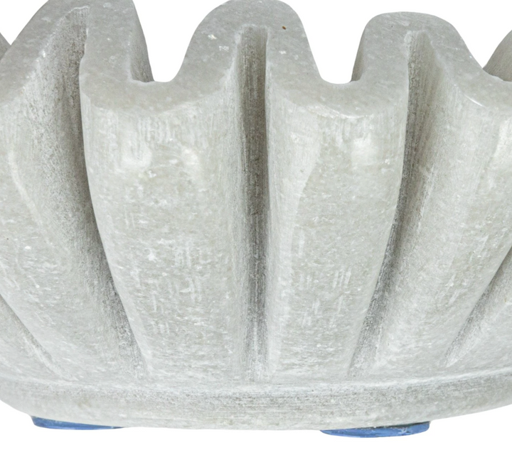 Marble Fluted Dish