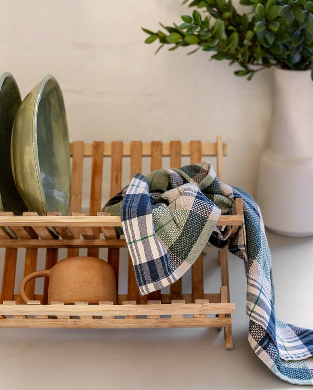 Mungo - Vadoek Cotton Kitchen Towel | Basil