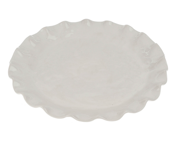 Calypso Scalloped Dinner Plate