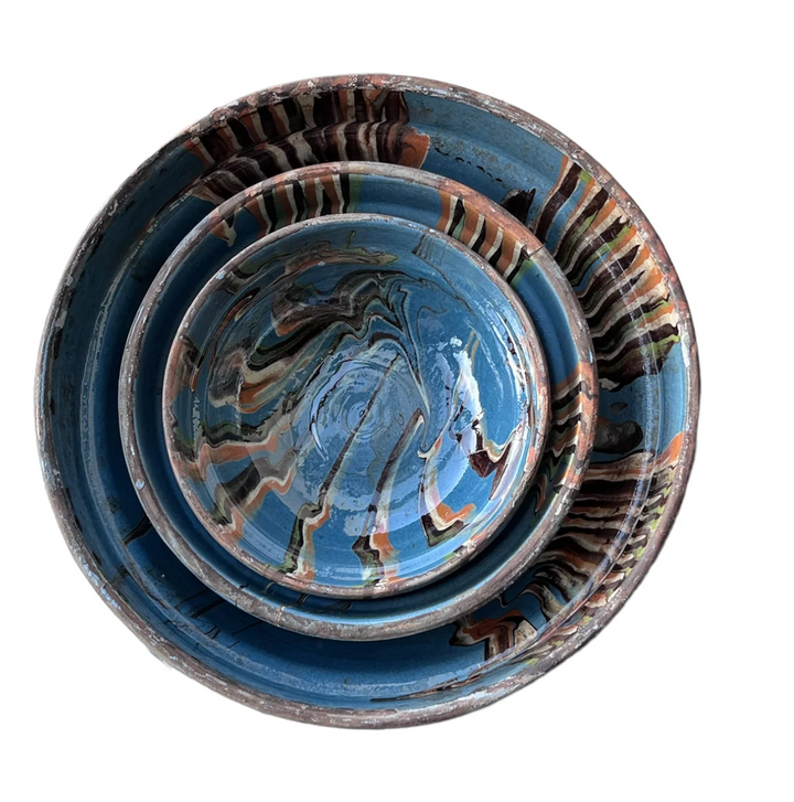 Cottage Crafted Bowl | Blue | L