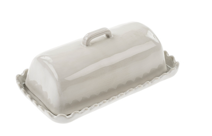 Scalloped Butter Dish