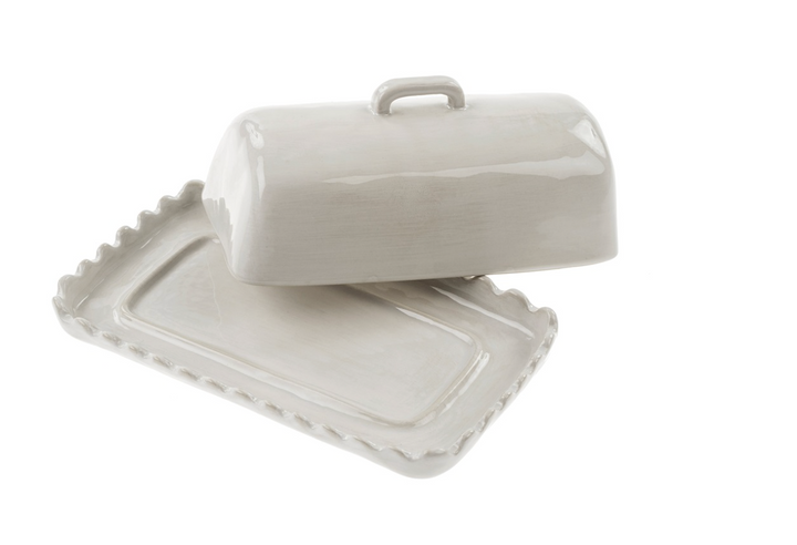 Scalloped Butter Dish