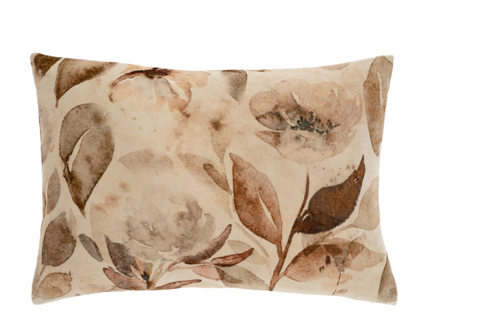 Velvet Botania Pillow | 16" x 24"