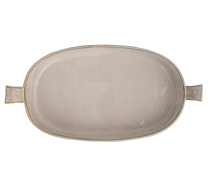 1-1/2 Quart Stoneware Mini Baker w/ Handles