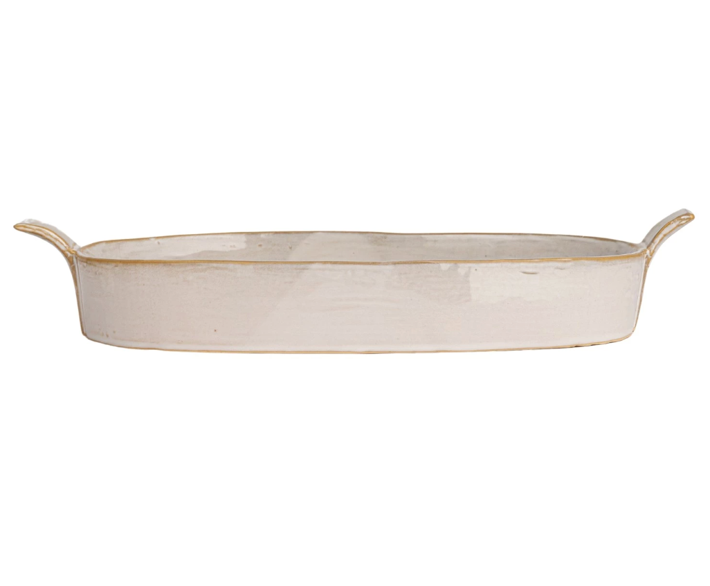 1-1/2 Quart Stoneware Mini Baker w/ Handles