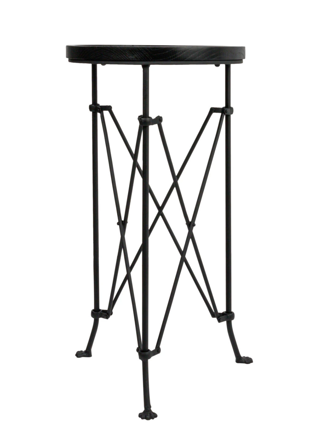 Metal Table with Wood Top