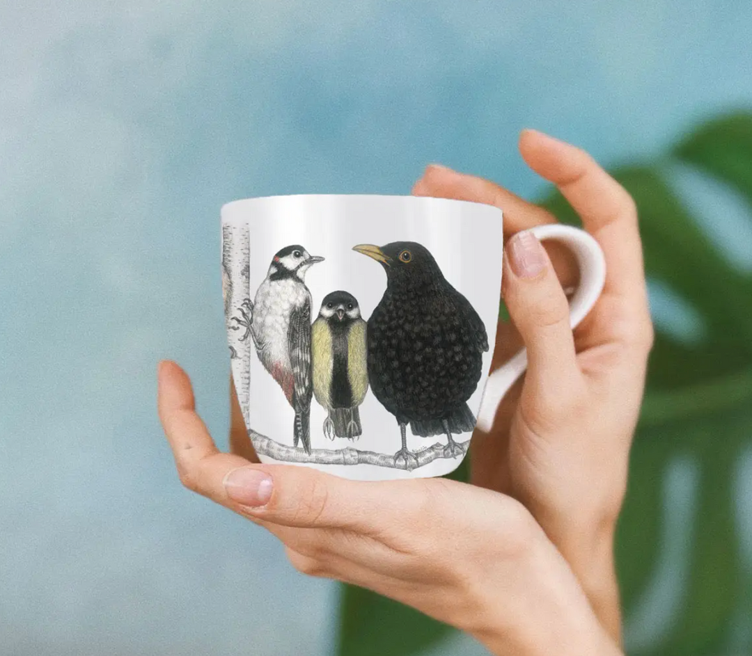 Birdland - Mug by Charlotte Nicolin