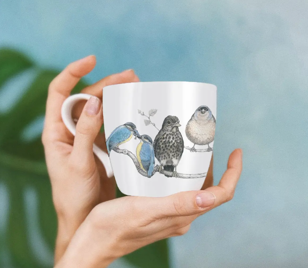 Birdland - Mug by Charlotte Nicolin