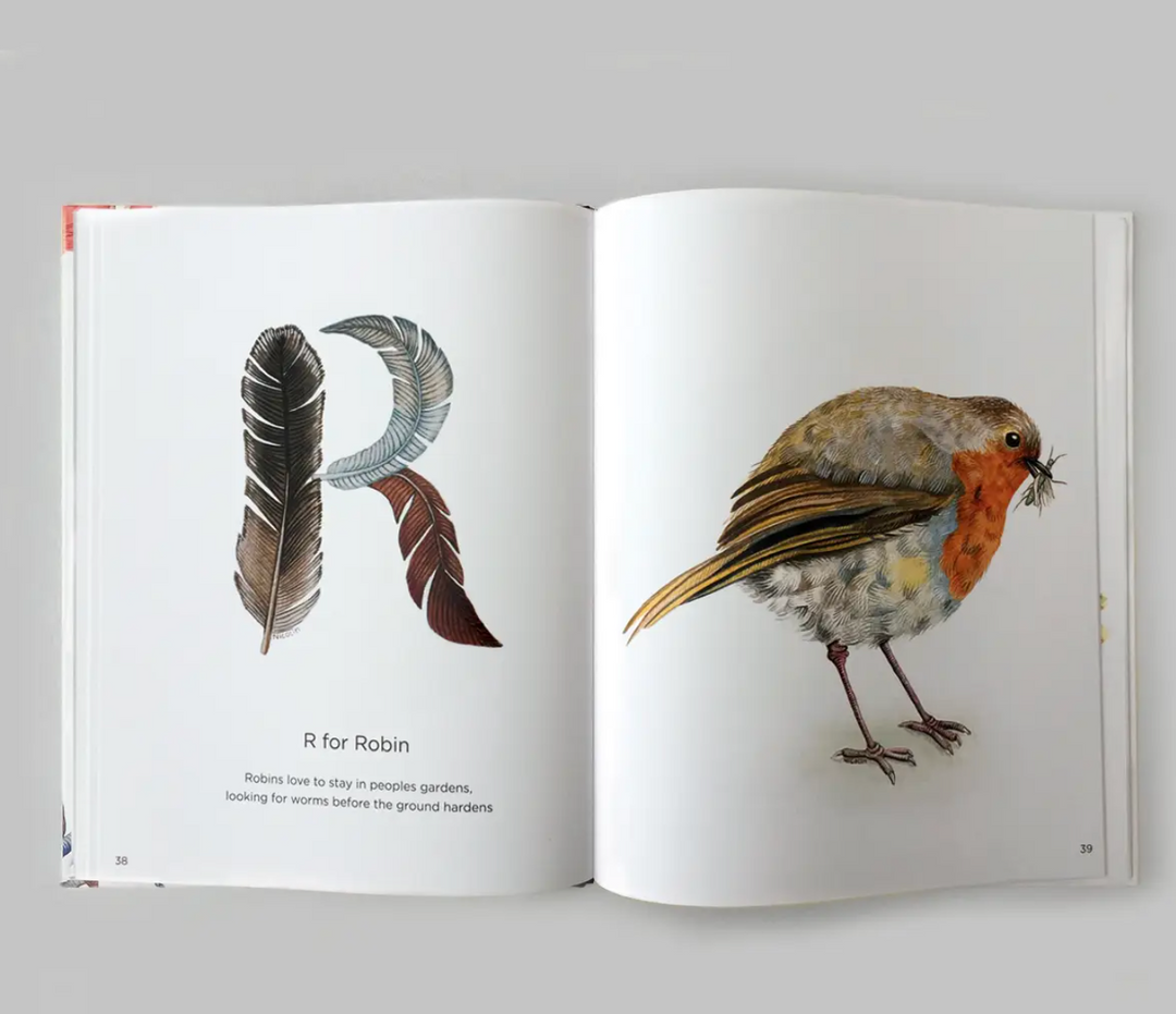 Book - ABC with Birds by Charlotte Nicolin