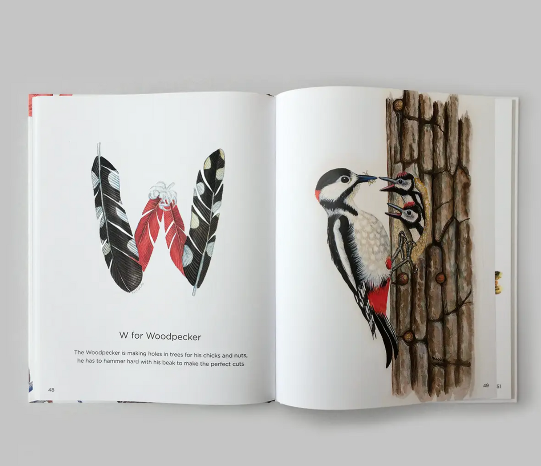 Book - ABC with Birds by Charlotte Nicolin
