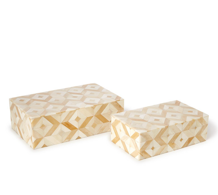 St Mark Diamond Covered Box | M