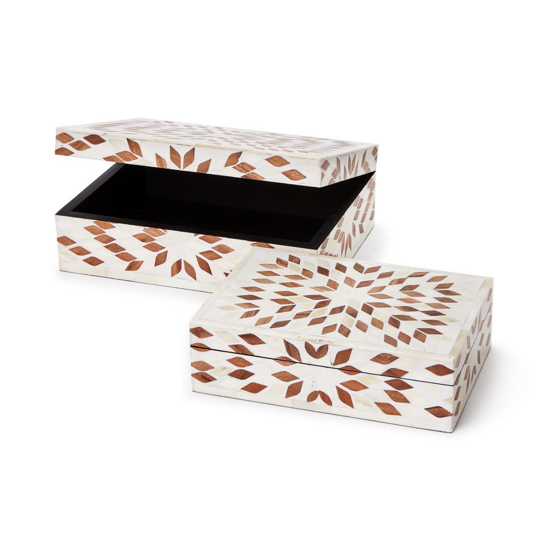 Raffles Hinged Covered Box | M