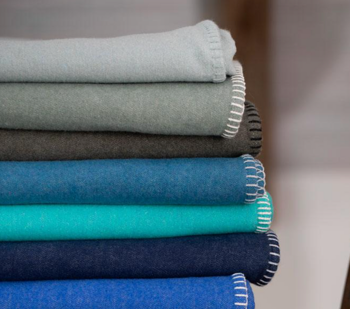 David Fussenegger - SYLT Cotton Throw | Ivy