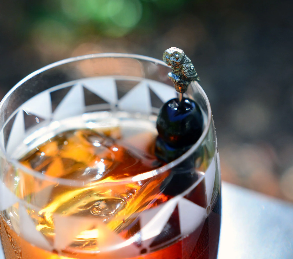 Vagabond - Pewter Owl Cheese Pick Set