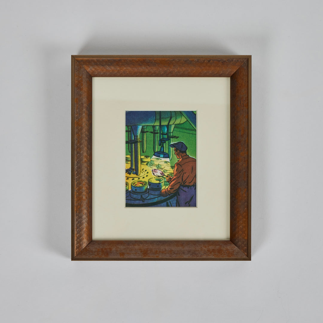 Vintage Instructional Prints Attributed to N. C. Wyeth | Set of 4-A