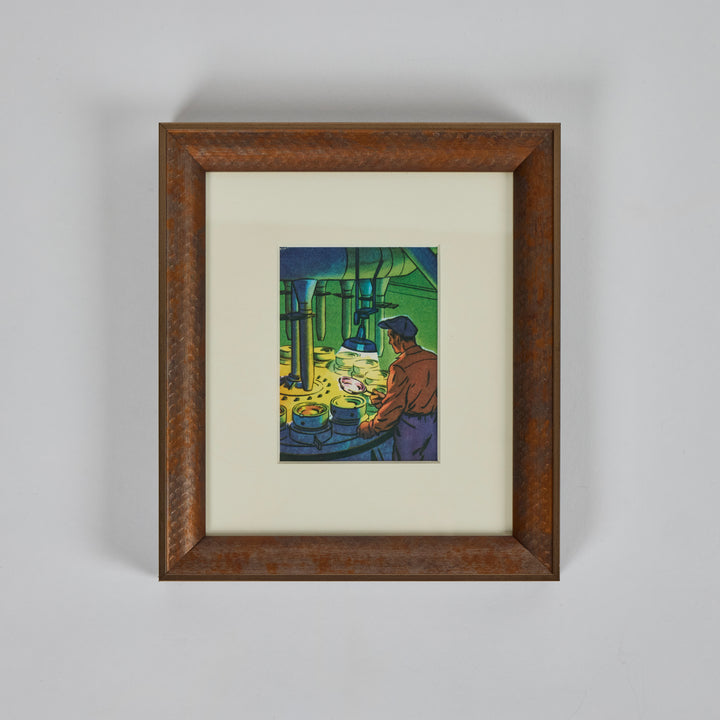 Vintage Instructional Prints Attributed to N. C. Wyeth | Set of 4-A