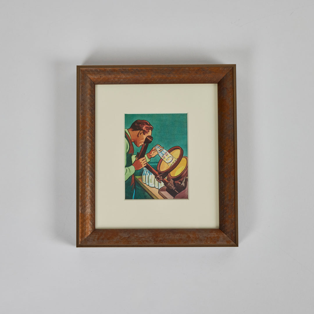 Vintage Instructional Prints Attributed to N. C. Wyeth | Set of 4-B