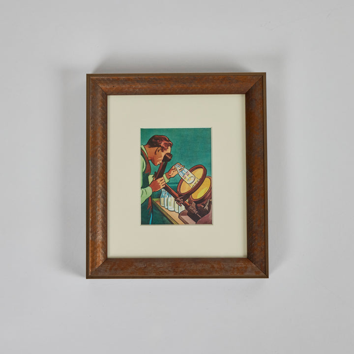 Vintage Instructional Prints Attributed to N. C. Wyeth | Set of 4-B