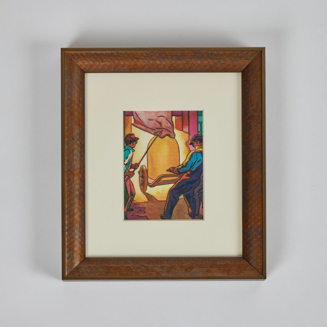 Vintage Instructional Prints Attributed to N. C. Wyeth | Set of 4-B