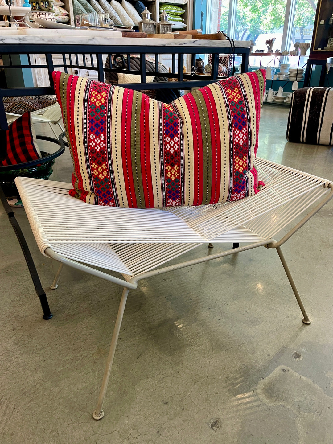 Custom 16" x 24" Pillow made from Vintage Handwoven Textile, Guatemala