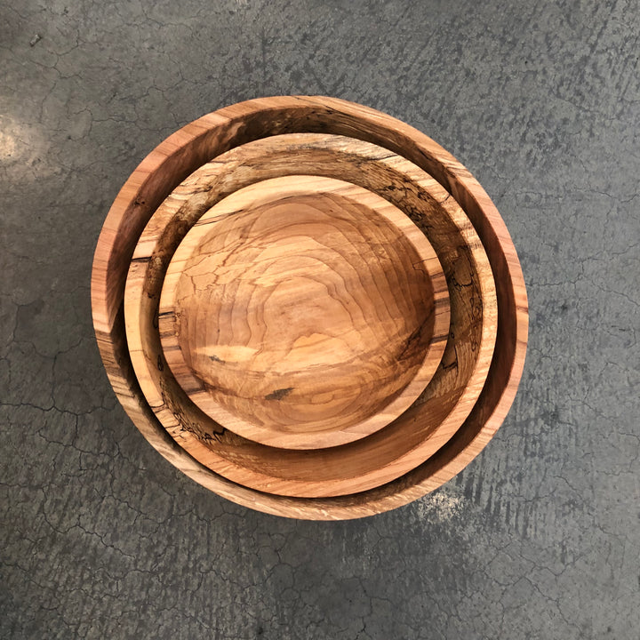 Spencer Peterman - Classic Spalted Maple Bowl | A | 15"