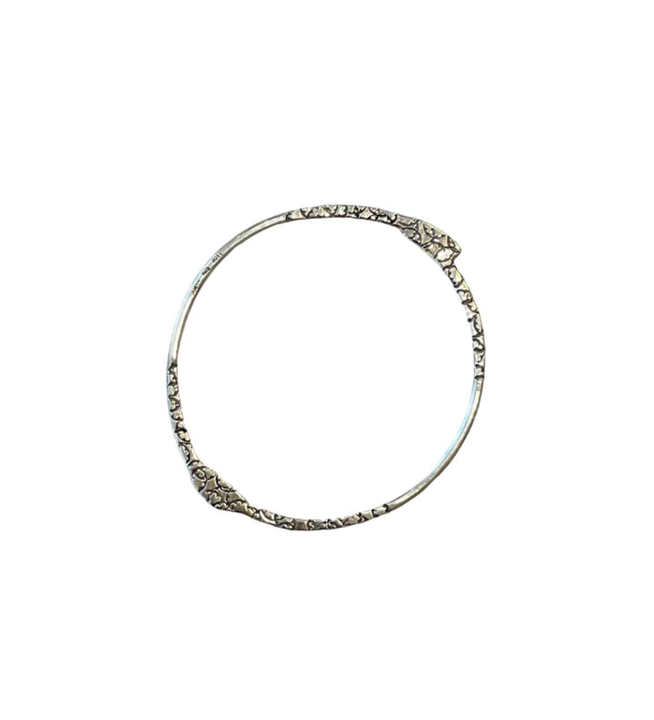 Studio Suzan - Sterling Silver Bangle | Double Sided