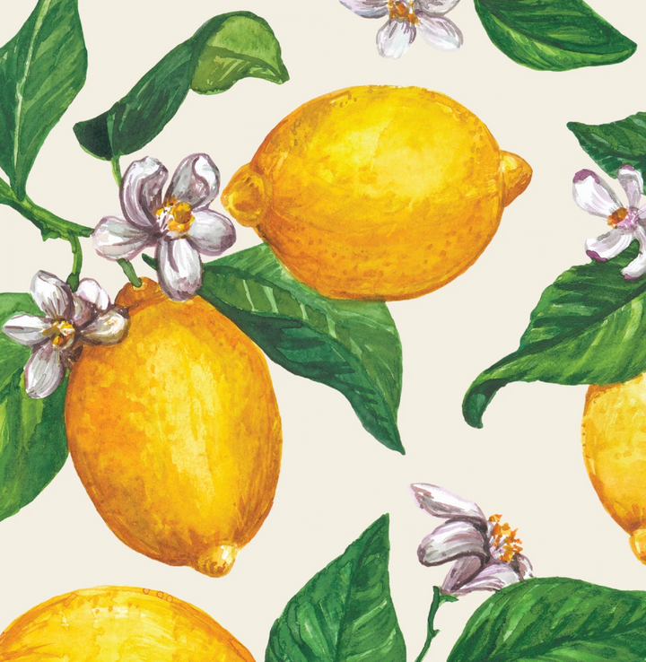 Lemons Cocktail Napkins | Set of 20