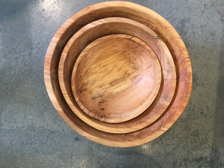 Spencer Peterman - Classic Spalted Maple Bowl | B | 15"