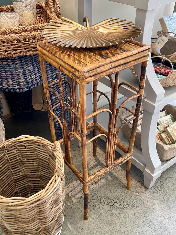 Vintage Bamboo Occasional Table | Plant Stand