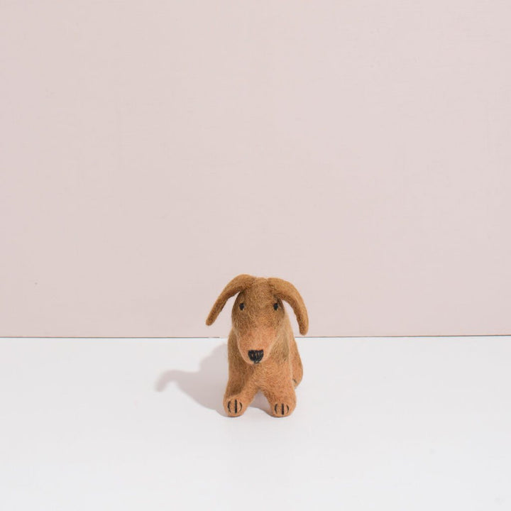 Hand Felted Dachsund | S