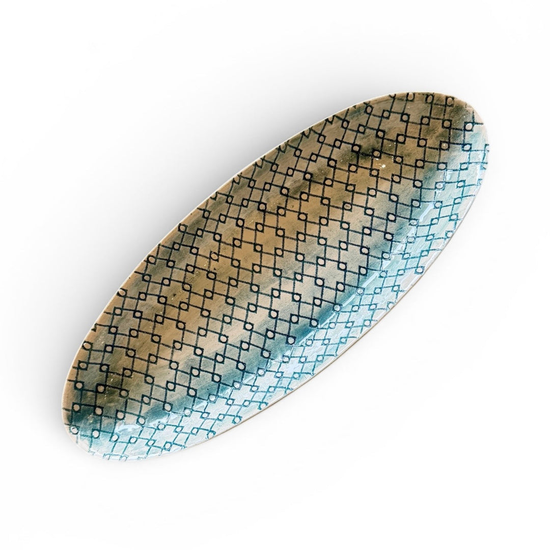 Wonki Ware - Bamboo Platter | Marine | M - H