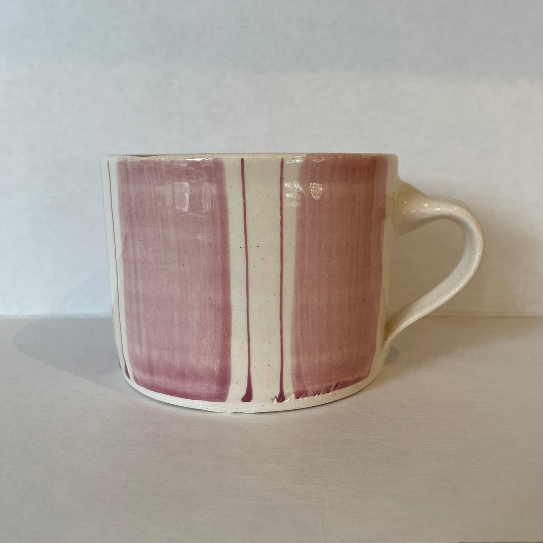 Wonki Ware - Banded Squat Mug | Pink