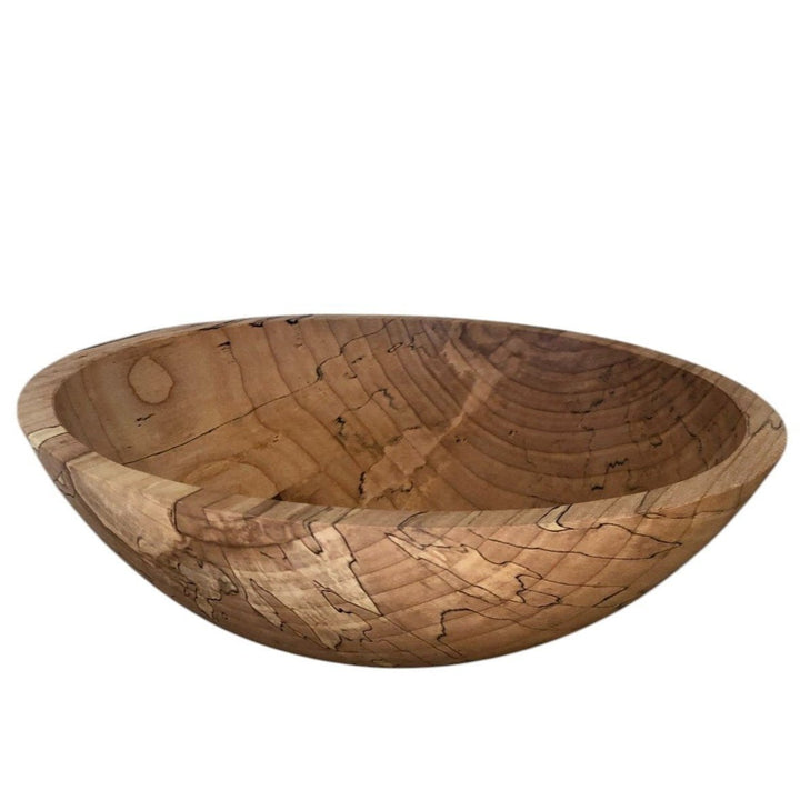 Spencer Peterman - Classic Spalted Maple Bowl | B | 13"